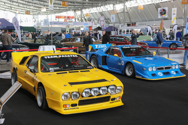 Image: Clone of the Lancia 037 Rally based on a Lancia Beta Montecarlo Spider, converted in the years 2023 to 2024 - 24th Retro Classics Stuttgart 2025