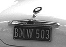 Bild: Kofferdeckel eines BMW 503 von 1955
