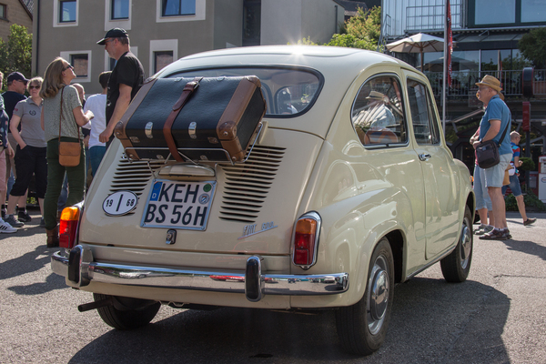 Kofferraumerweiterung - Treffen der Fiat-600-Freunde 2023