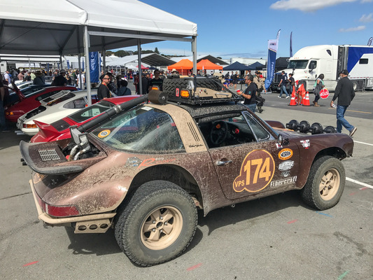 Kommt der direkt aus der Wüste? - Porsche Rennsport Reunion 2018