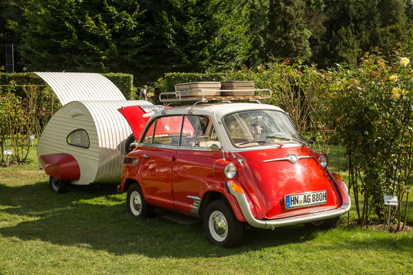 Bild: Kompakt-Camping mit dem BMW 600 - Classic Days Schloss Dyck 2017