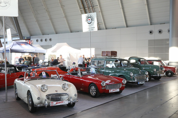 Kompakte britische Klassiker von Austin-Healey und Morris im "British Corner" - 24. Retro Classics Stuttgart 2025