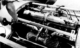 Kompressor-Motor - Alfa-Romeo P3