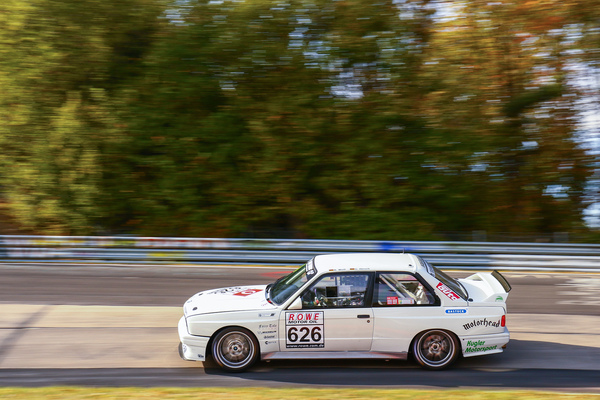 Konstantin Wolf auf BMW E30 M3 (1985) beim 8. Lauf der VLN 2018 (50. ADAC Barbarossapreis)