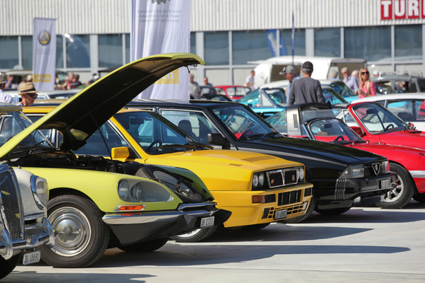 Kontraste - Citoën DS versus Lancia Delta Integrale - Dolder Classics August 2018