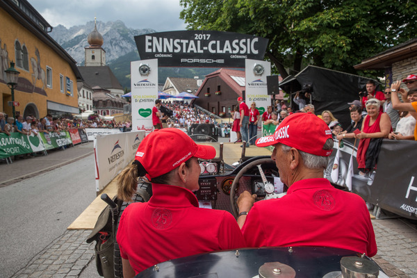 Konzentration vor dem Start - Ennstal-Classic 2017