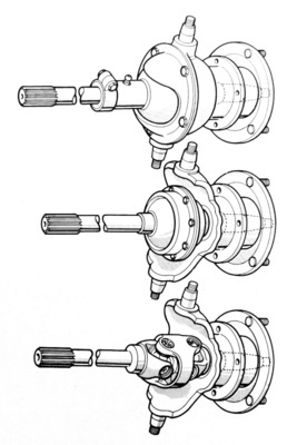 Kreuzgelenke. Evaluation für den Citroen Traction Avant