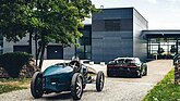 Bild: Kriegsspuren am Bugatti Typ 51 ex Matti