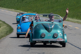 Kroboth Allwetterroller (1954) - Mirco Cars zu Besuch am GP Mutschellen 2018