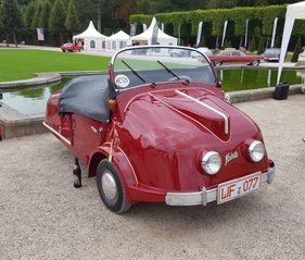 Kroboth Allwetterroller (1955) - Teil der Kleinwagenschau - Classic-Gala Schwetzingen 2016