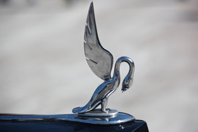 Kühlerfigur auf einem Packard - Eindrücke DolderClassics vom 7. September 2014