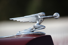 Kühlerfigur beim Packard Typ 120 - Eindrücke DolderClassics vom 7. September 2014
