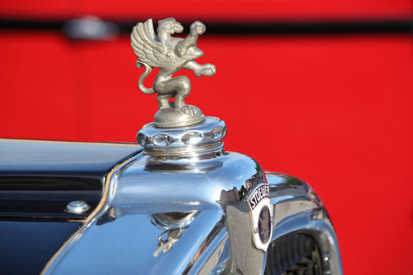 Kühlerfigur von Stoewer aus den späteren Vorkriegsjahren - Classic-Gala Schwetzingen 2018