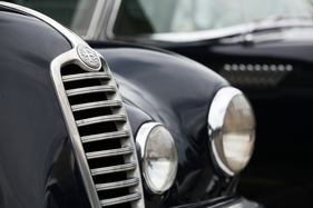 Kühlergrill des Alfa Romeo 6C 2500 Touring Coupé - OSMT Zug September 2015