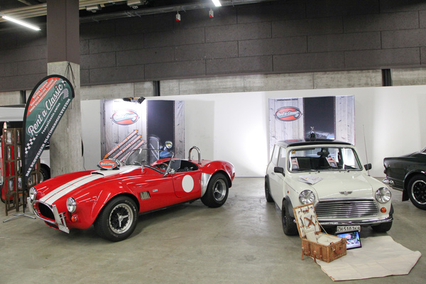 Image: Cult classics at Rent-a-Car, some of the cars can also be rented in winter - Oldtimermesse St. Gallen 2018