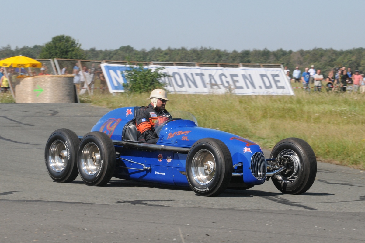 Kurtis Kraft 500 G Special Pat Clancy SPL Six Wheeler - Historisches Flugplatzrennen Kassel Calden 2019
