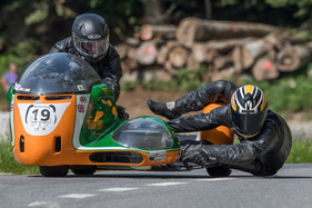 Bild Kurvenakrobatik auf IMP 1969 - Impressionen von der Bergprüfung Altbüron 2017