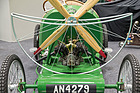 L`Heliox Coutant (1910) - der kleine Zweizylinder musste einen mächtigen Propeller antreiben - Rétromobile Paris 2022