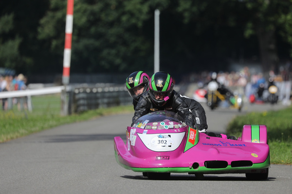 LCR-König Renngespann (1976) - Startfeld 3 "Renndreiräder & Gespanne" - Oldtimer GP Brugger Schachen 2024