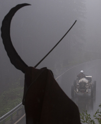 La France Type 12 (1917) - am Bergrennen Arosa ClassicCar 2012