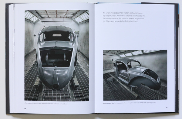 Bild Lackierung des VW 30 Nummer 26 - Buch "Der erste Käfer - Wiedergeburt des VW 30"