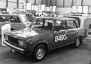 Lada 1300 (1982) - am Genfer Automobilsalon von 1982 - ein direkter und später Nachkomme des Fiat 124, Preis von 9'500 auf 8'490 Franken reduziert