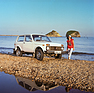 Image: Lada Niva 4x4 (2000) - by the sea
