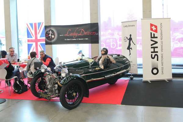 Lady Drivers mit Morgan Dreirad - Swiss Classic World Luzern 2019