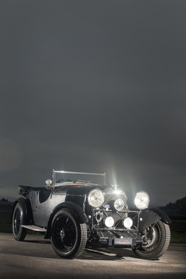 Lagonda 14/60 HP 2 Litre Tourer (1931) - das Dach montierte nur im Notfall