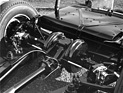 Lagonda 2 1/2 Litre (1949) - die Hinterachsaufhängung mit den innenliegenden Trommelbremsen