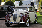 Lagonda 2 1/2 Litre DHC (1949) - mit Reihen-Sechszylindermotor, 2580 cm3, 106 PS und 150 km/h Spitze, Alukarosserie - 21. Classic-Gala Schwetzingen 2025