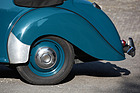 Lagonda 2 1/2 Litre Tickford Drophead Coupé (1949) - der hintere Kotflügel zeigt nur einen Teil des Rades