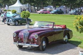 Lagonda 3 Litres DHC Tickford (1954) - nun mit offenem Dach - Classic-Gala Schwetzingen 2021