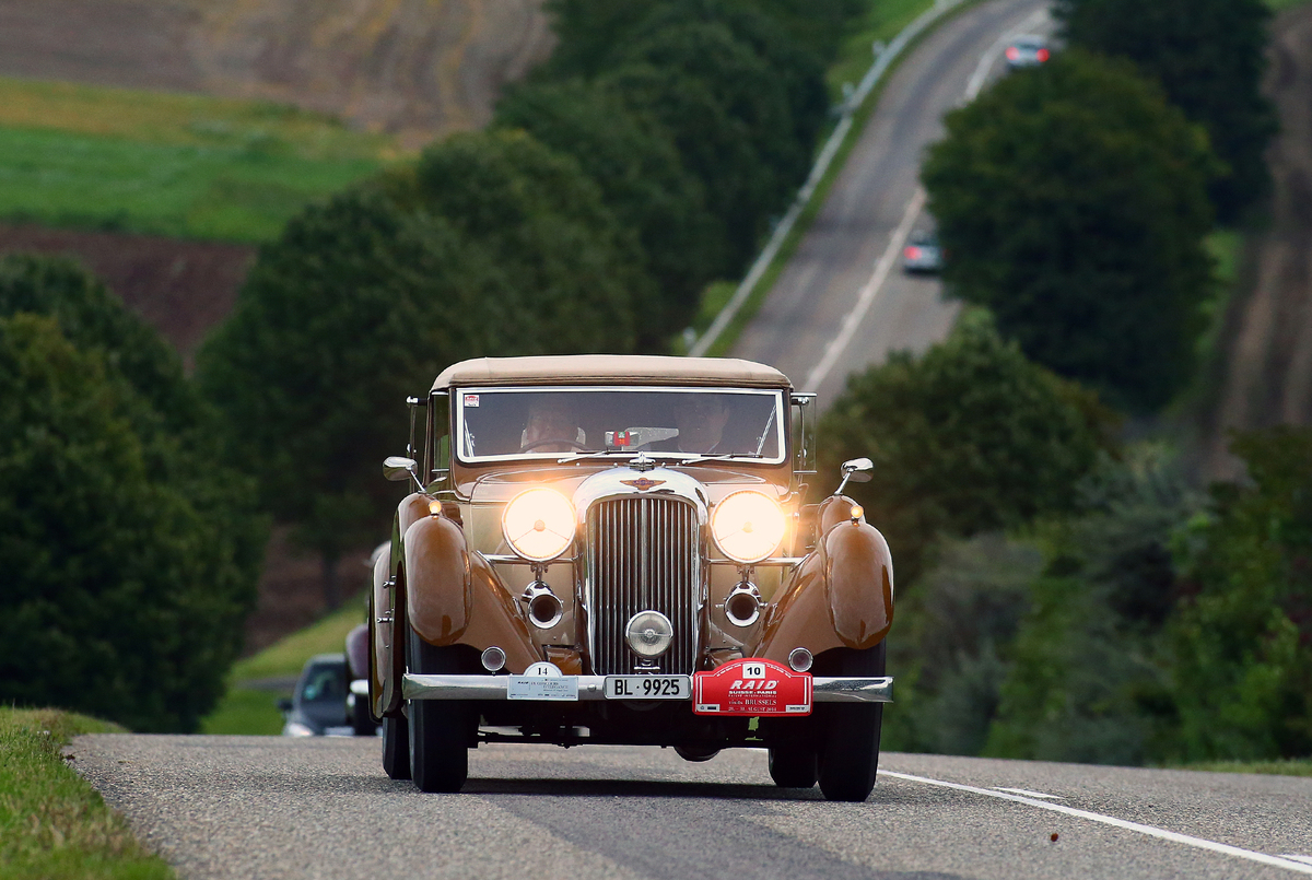 Lagonda LG 45 DHC (1937) - am RAID Suisse-Paris (Brüssel) 2014