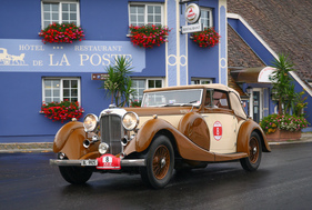 Lagonda LG 45 DHC (1937) an der RAID Suisse-Paris 2016
