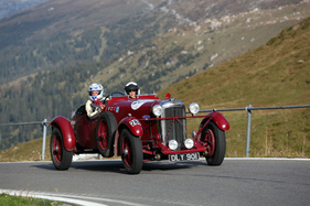 Lagonda LG 45 Le Mans (1937) - am Klausenrennen 2013 in der Gleichmässigkeitswertung