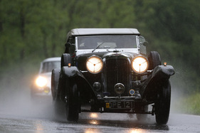 Lagonda LG 6 (1938) - am Start in der Sportwagenklasse  - Gaisbergrennen 2013 - Berglauf auf den Gaisberg am Freitag