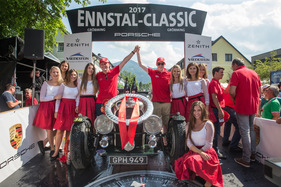 Bild Lagonda LG 6 Le Mans Special (1938) - mit Startnummer 038 an der Ennstal-Classic 2017