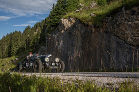 Bild Lagonda LG 6 Le Mans Special (1938) - mit Startnummer 038 an der Ennstal-Classic 2017