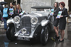 Lagonda M 4.5 Rapide (1934) an der Mille Miglia 2013 - Nur nicht vom Regen ablenken lassen: Bitte lächeln!