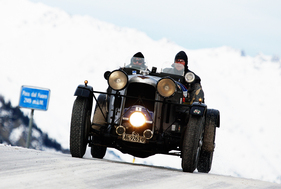 Lagonda M35 Le Mans Rapide (1934) - am Winter-RAID 2015