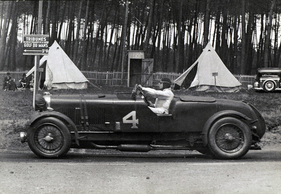 Lagonda M45 (1935) - FS. Hindmarsh:L. Fontes beim einzigen Lagonda-Sieg bei den 24 Stunden von Le Mans im Jahr 1935
