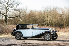 Lagonda M45 Pillarless Saloon (1935) - as Lot 015 at the Bonhams Goodwood Members Meeting auction on March 18, 2018
