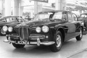 Lagonda Rapide (1963) - viertürige Limousine, mitentwickelt von Touring