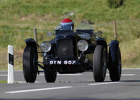 Lagonda Rapier (1934) am Jochpass Memorial 2011 (Start-Nr. 060)