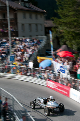 Lagonda Rapier Sport Roadster (1934) an der Arosa ClassicCar 2013 – Renn- & Competition Klasse