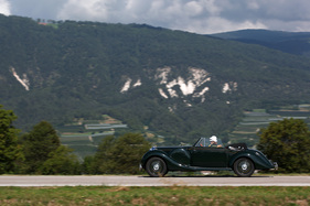 Lagonda V12 DHC (1938) - ADAC Trentino Classic 2013 - Oldtimer-Wanderung um den Autozug-Pokal