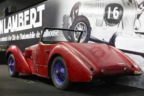 Lambert Type CS (1951) - Heckansicht des leichtgewichtigen Cabriolets (Rétromobile 2013)