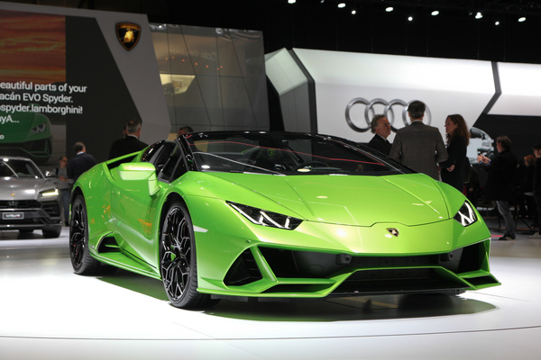 Lamborghihi Huracan Evo (2019) - ganz schön grün - Genfer Automobilsalon 2019
