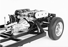 Lamborghini 350 GT (1964) - Chassis des Seriensportwagens